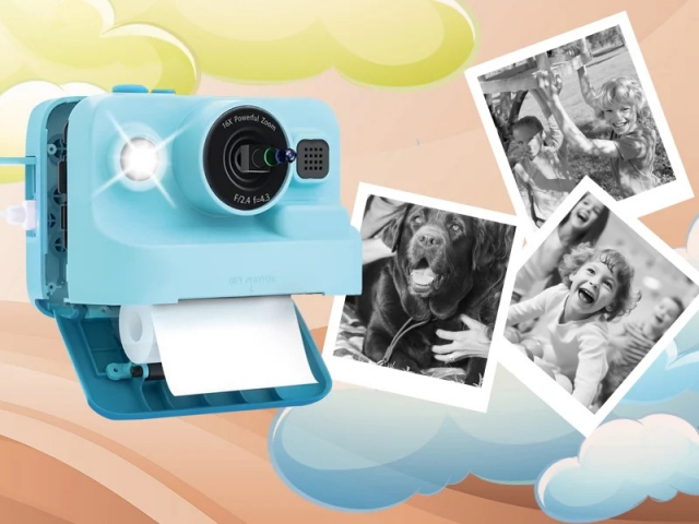 Multifunkčný detský fotoaparát